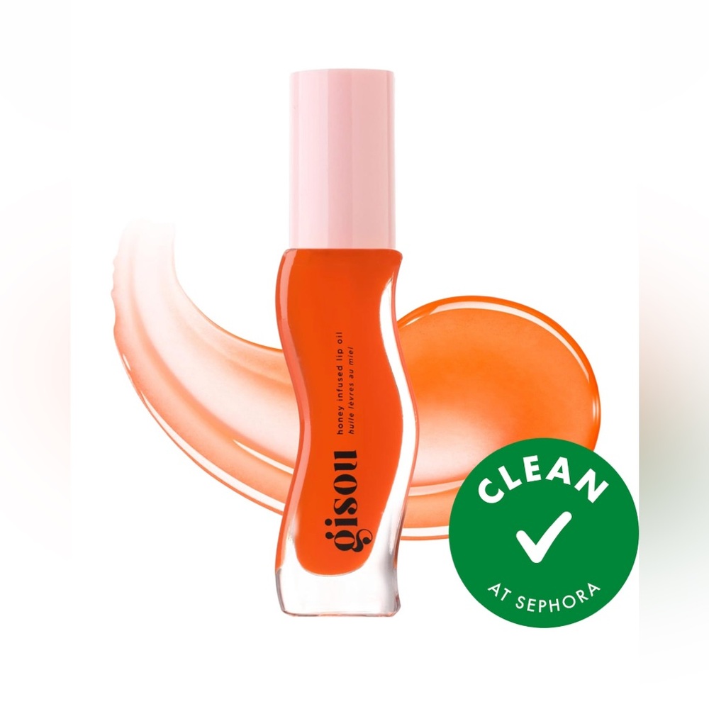Gisou Honey Infused Hydrating Lip Oil- Shade Mango Passion Fruit🥭🧡